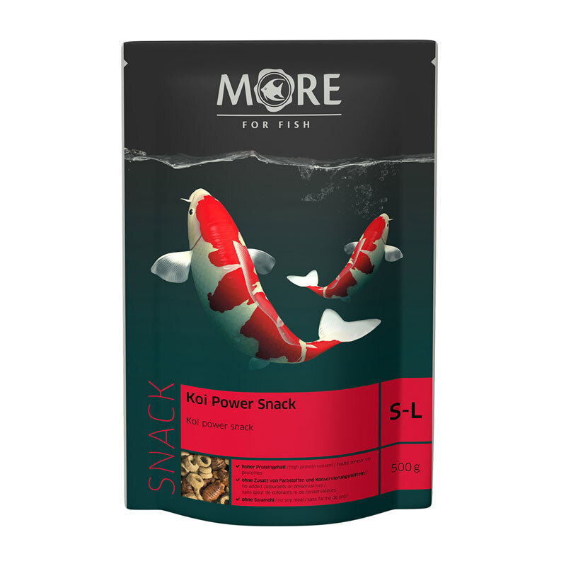 MORE Ergänzungsfutter MORE FOR FISH Powersnack 0,5kg
