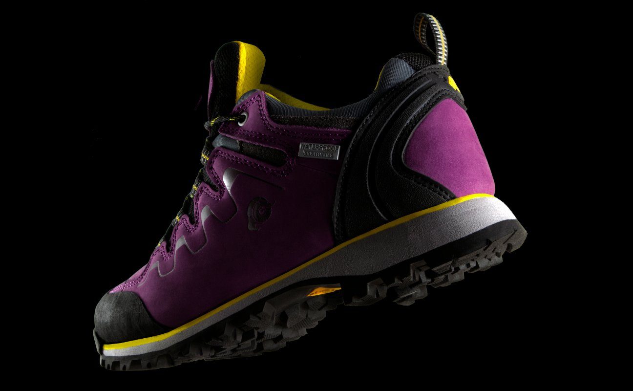 GUGGEN Mountain Wanderschuh PT024 Damenwanderschuh Wanderschuhe Trekkingschuhe Wanderschuh Wasserdicht Membrane; Verstärkte Schuhspitze mit Gummikappe