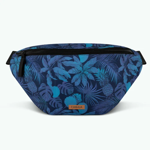 Large Reykjavik navy blue fanny pack