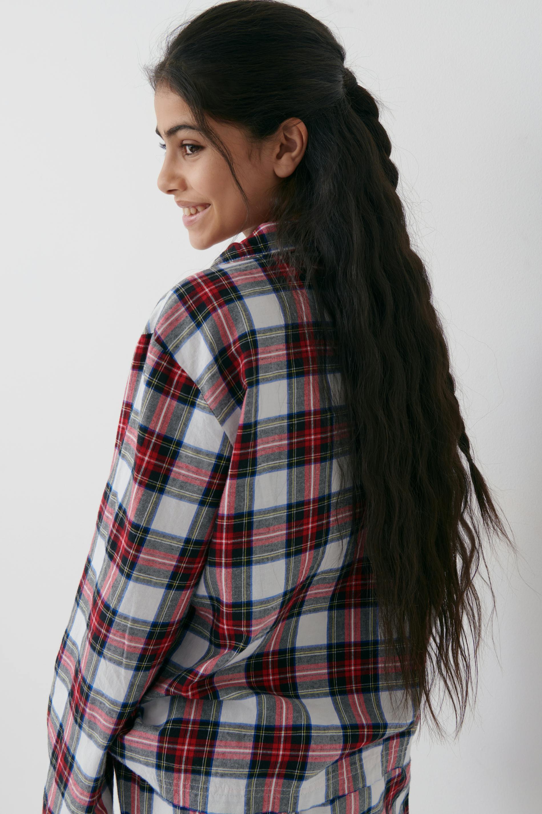 Y flannel pj shirt