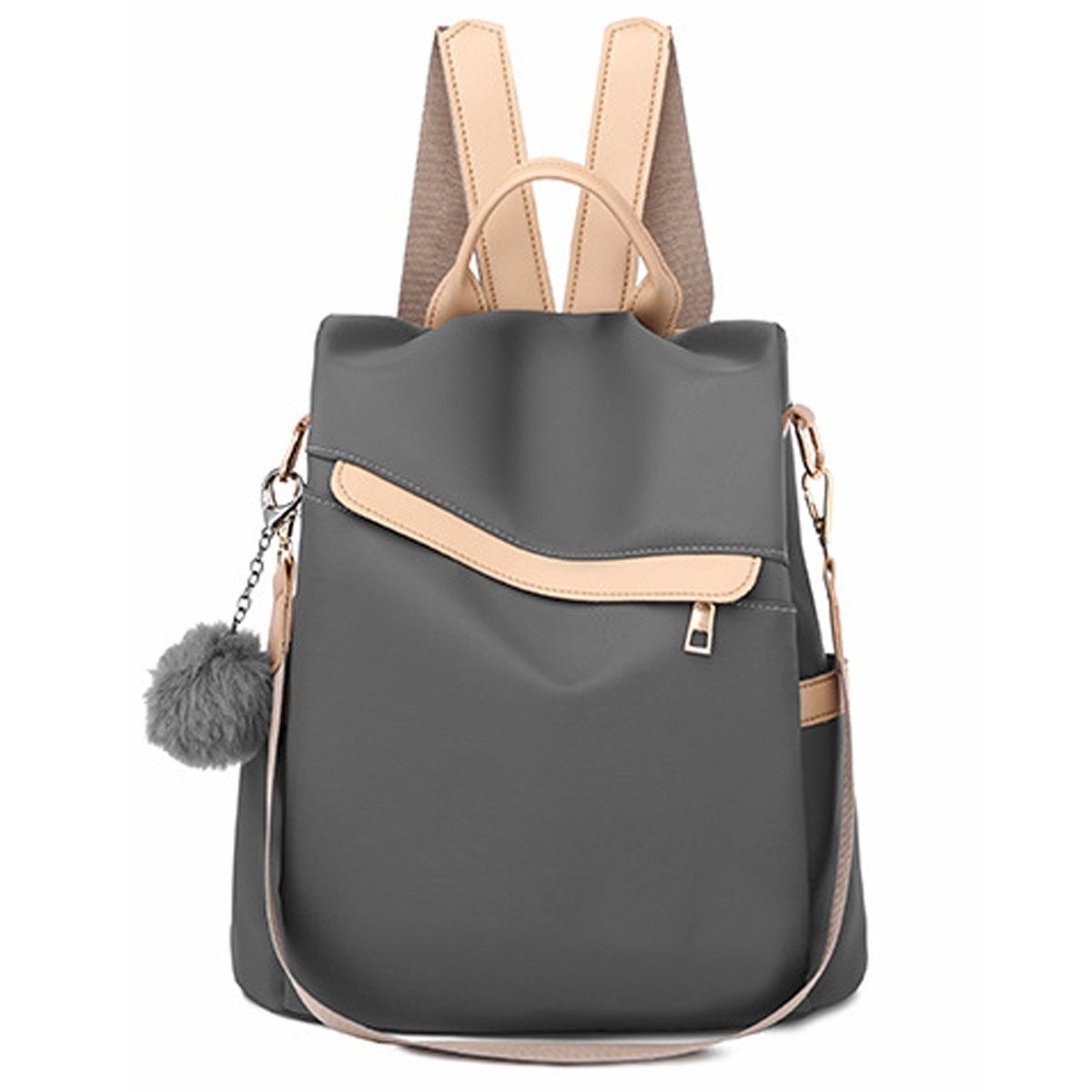 FeelGlad Reiserucksack Rucksack damen,Cityrucksack Wasserdichte Nylon Reiserucksack