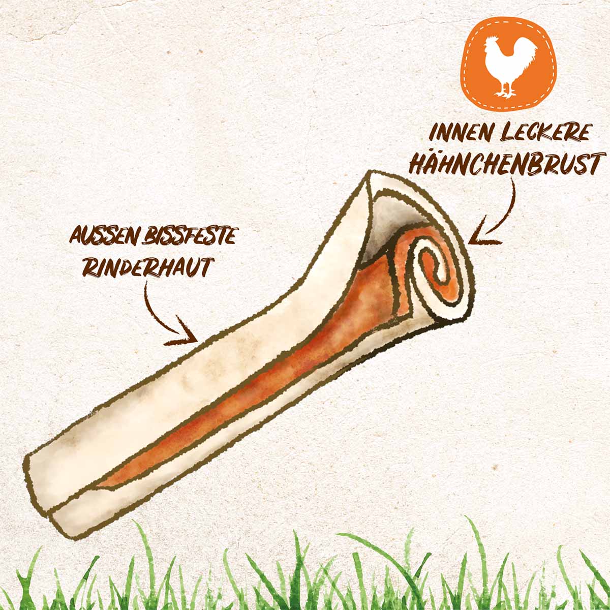 8in1 Delights Kausticks Hähnchen 3 Stück kaufen bei ZooRoyal