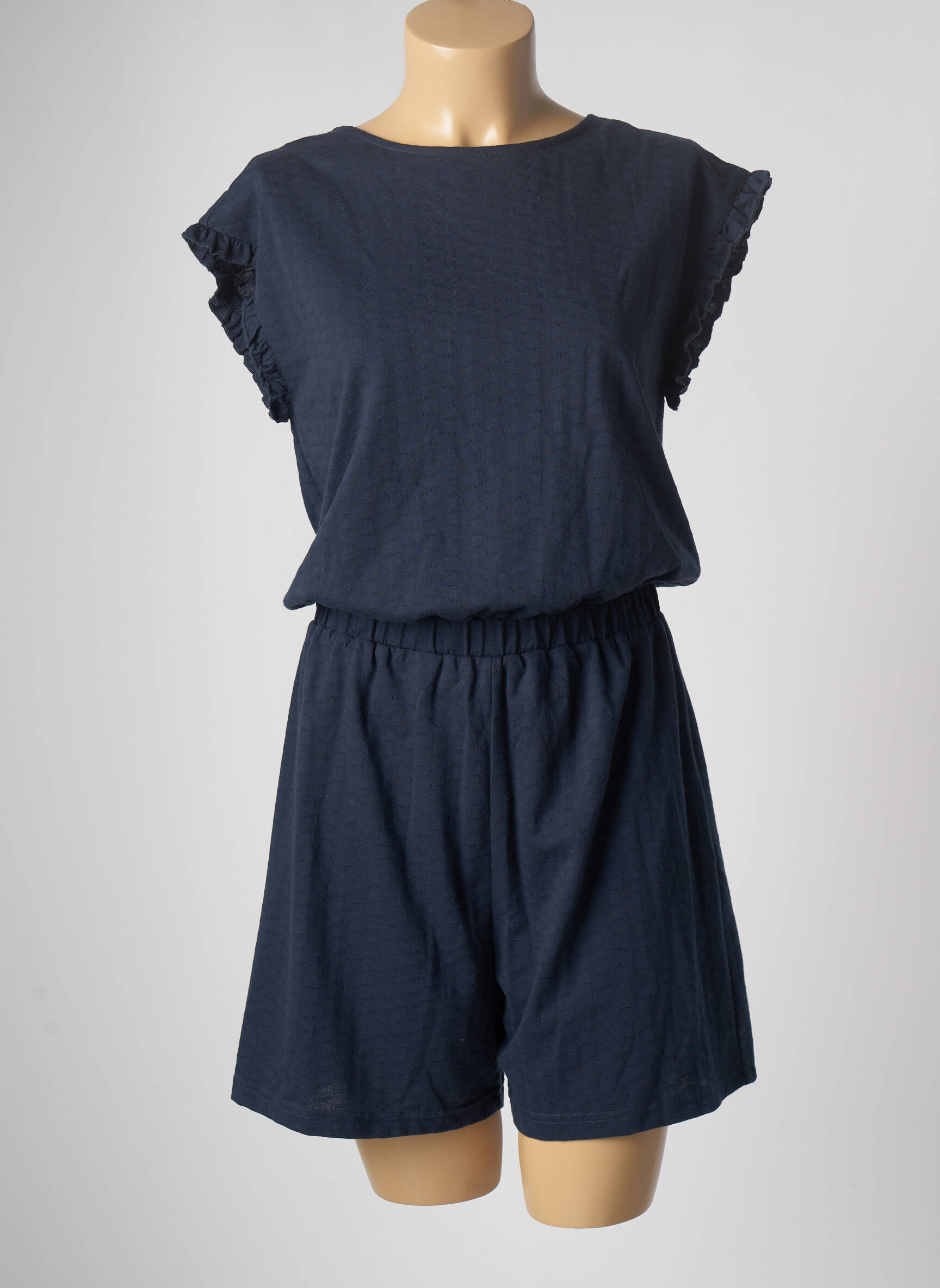 Ichi Combi Shorts Femme couleur bleu