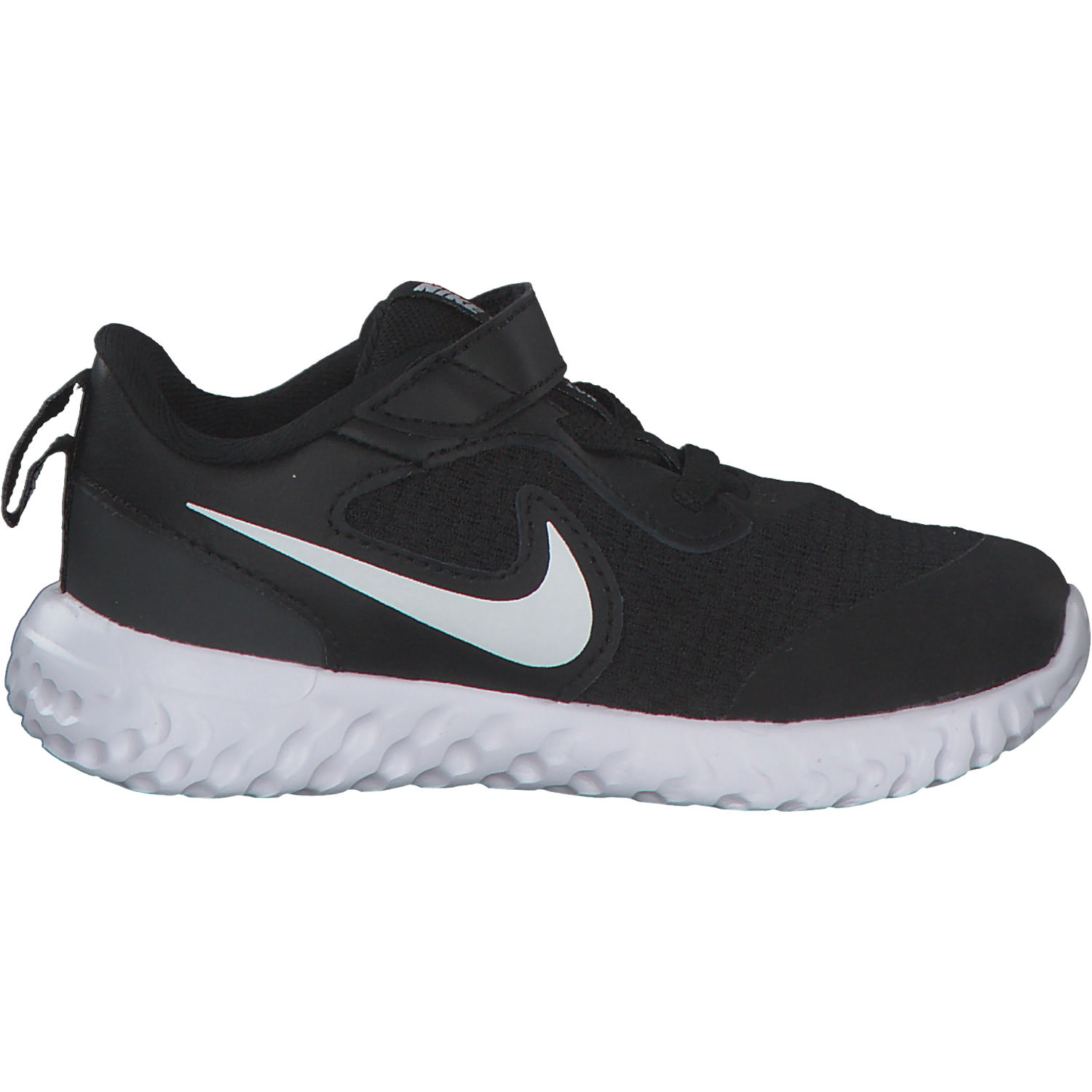 Nike Revolution 5 BQ5673, Sneakers Low, Kinder, Schwari Weiß
