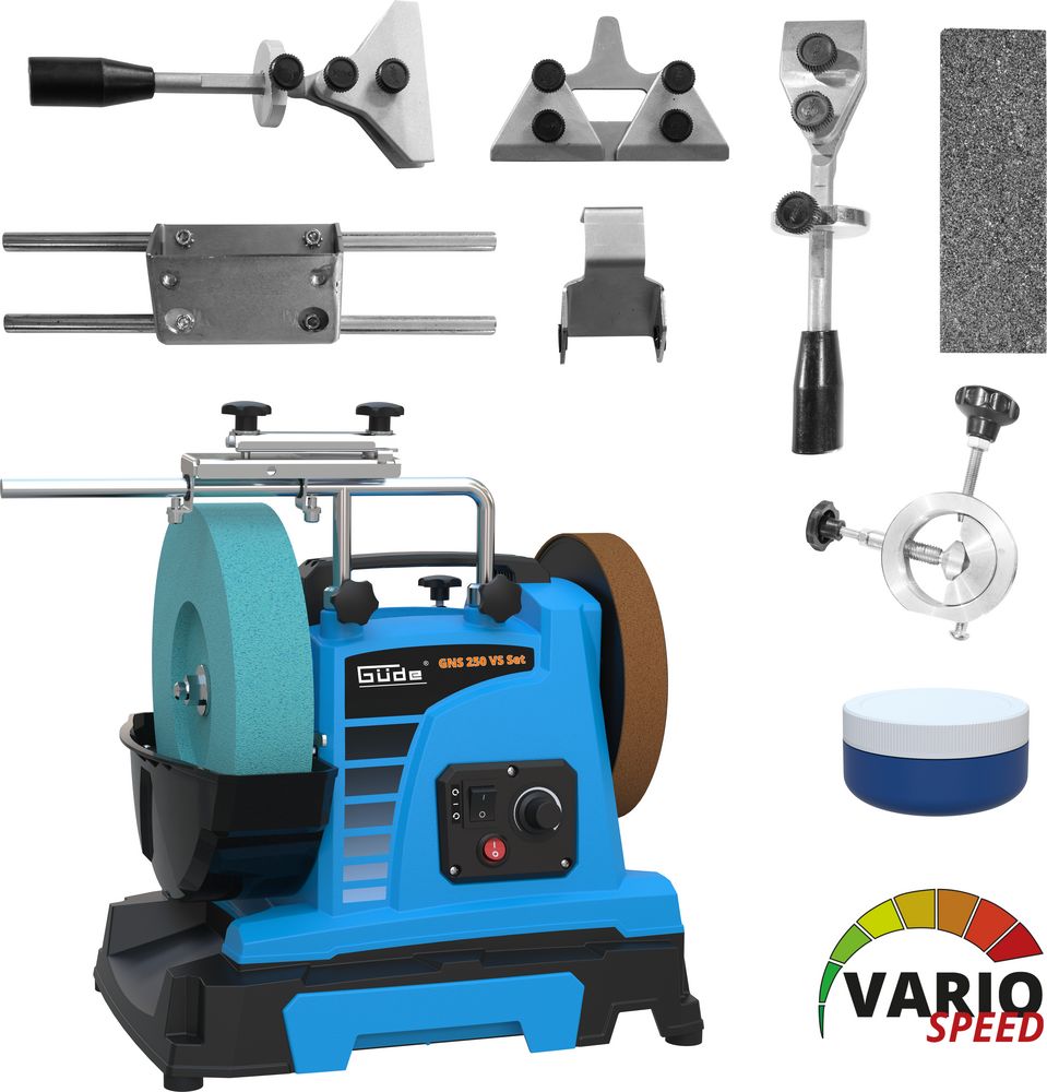 Güde Nassschleifer GNS 250 VS Set