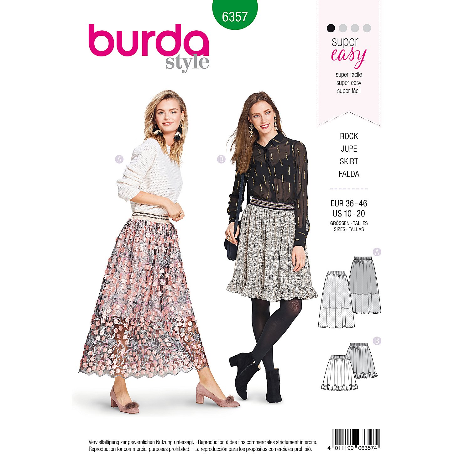 burda Schnitt 6357 