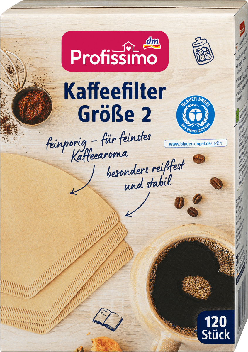 Kaffeefiter Größe 2, 120 St