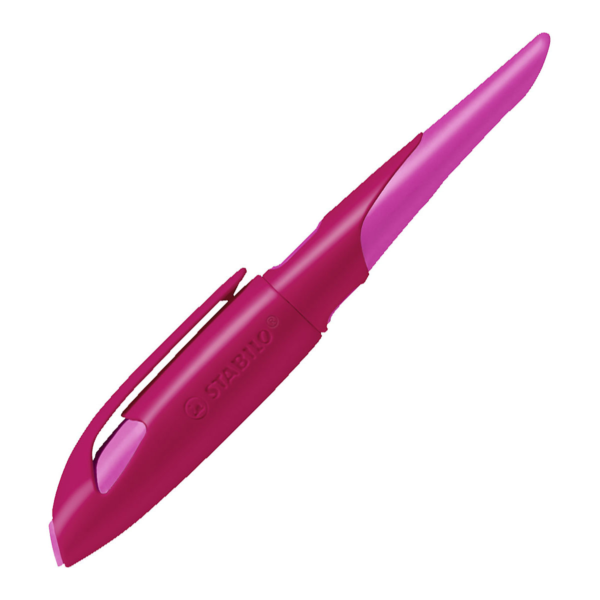 Schulfüller EASYbirdy Rechtshänder A-Feder beere/pink, inkl. Patrone & Einstellwerkzeug
