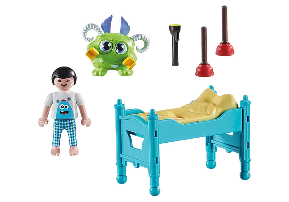 Kind mit Monsterchen