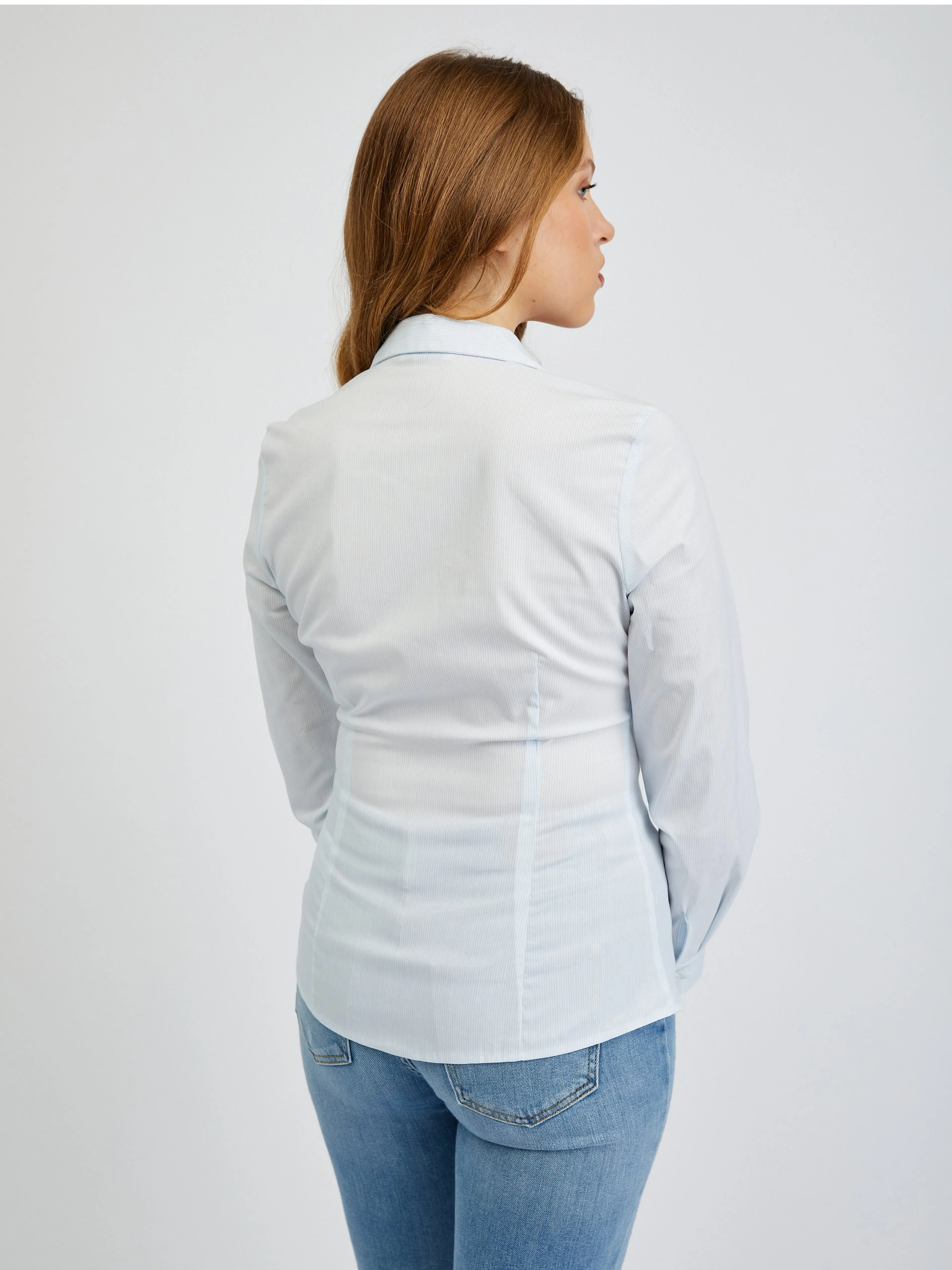 Hellblaues Damenhemd ORSAY