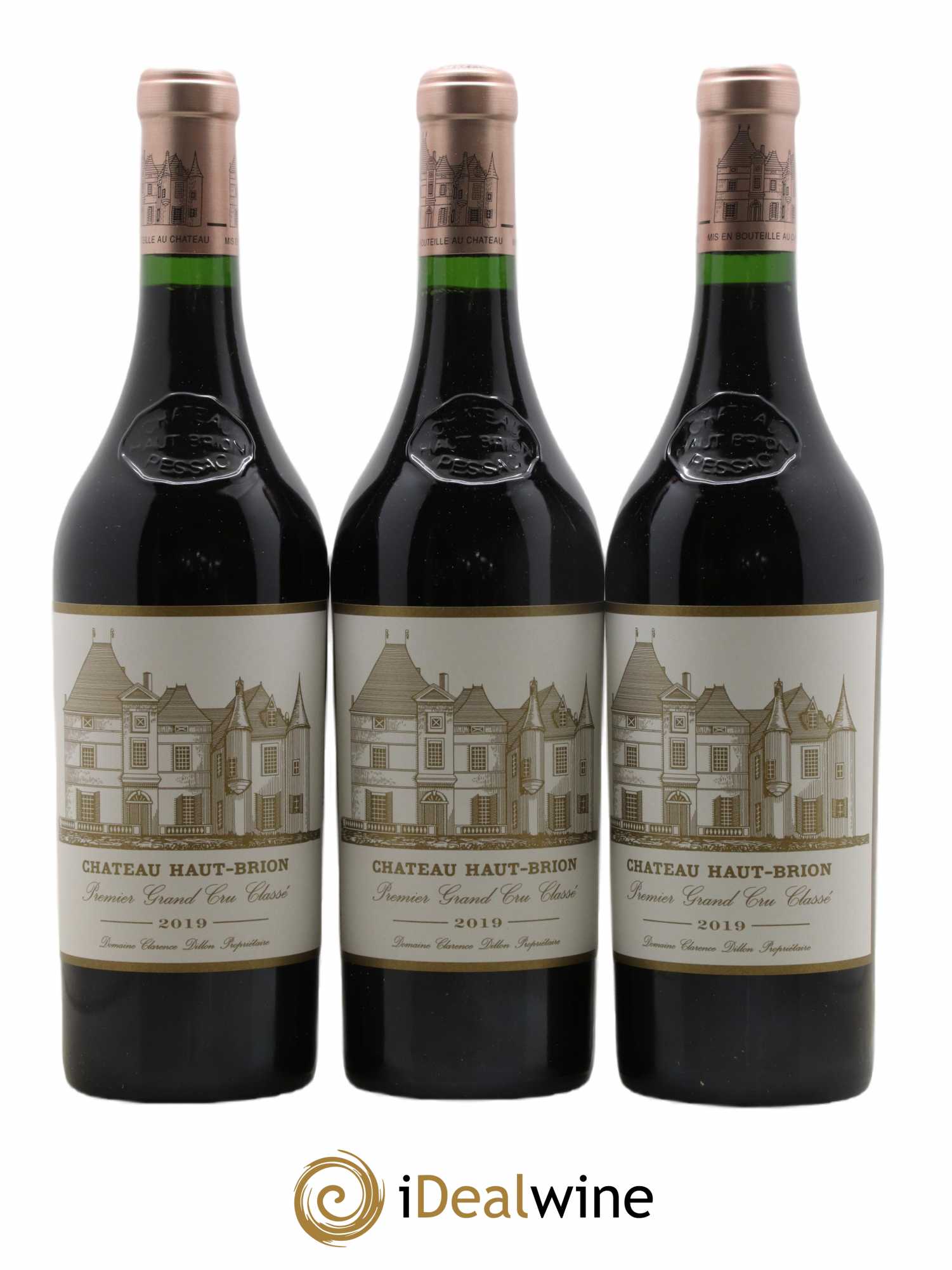 Château Haut Brion 1er Grand Cru Classé  2019 - Lot de 6 Bouteilles
