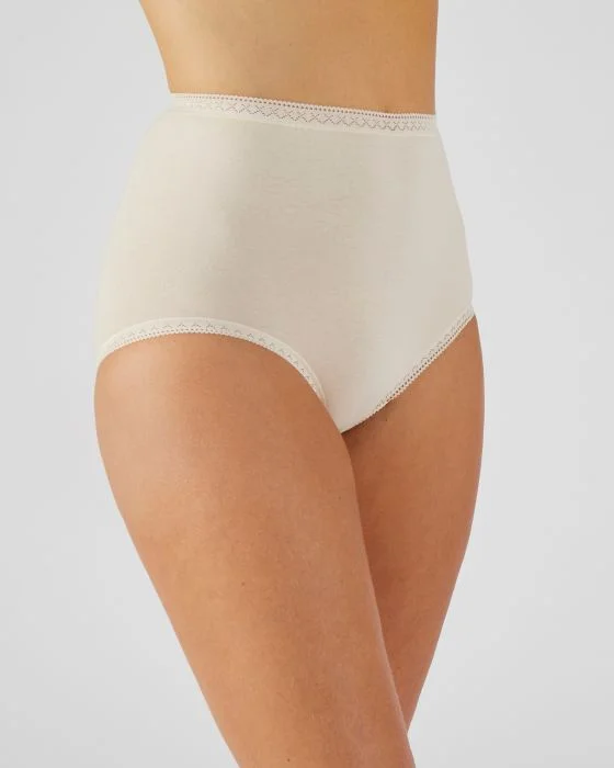 Lot de 3 culottes maxi coton stretch + 1 GRATUITE.
