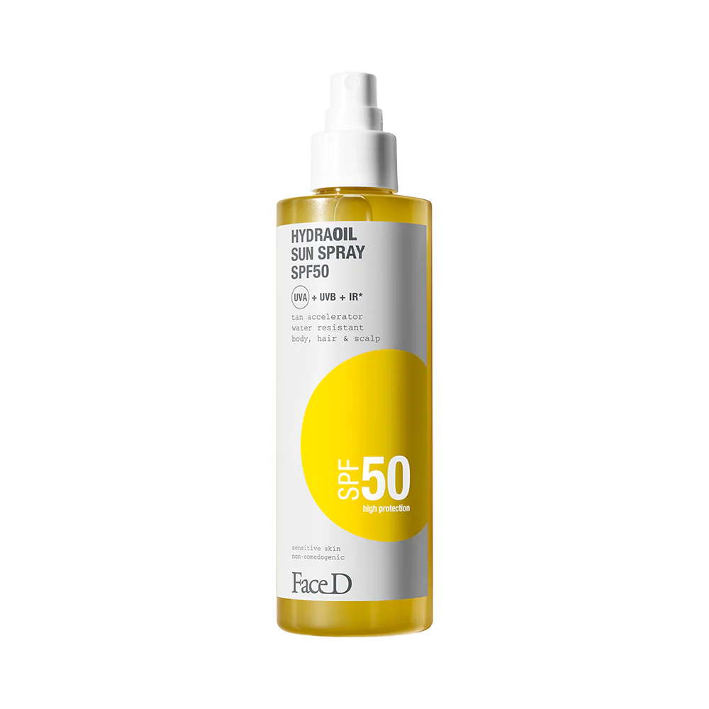 Solari Hydraoil Spray Solare SPF50 - Olio solare corpo alta prot., Trattamento Protezione Solare Capelli