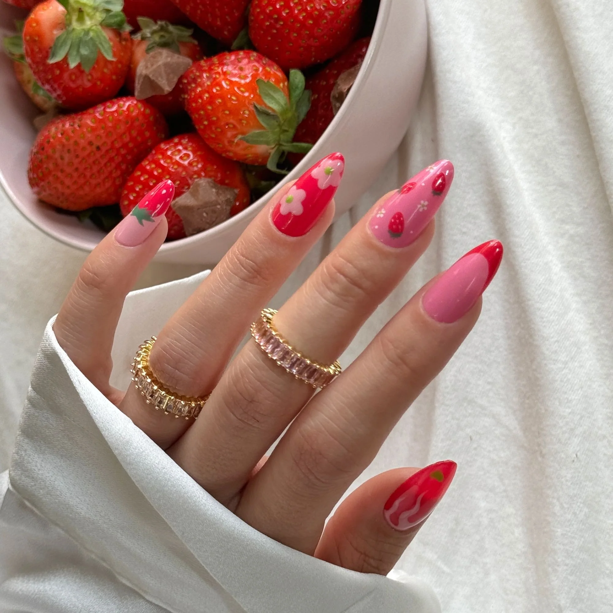 Esmalte em gel UV semipermanente Strawberrymania - Esmalte com efeito gel
