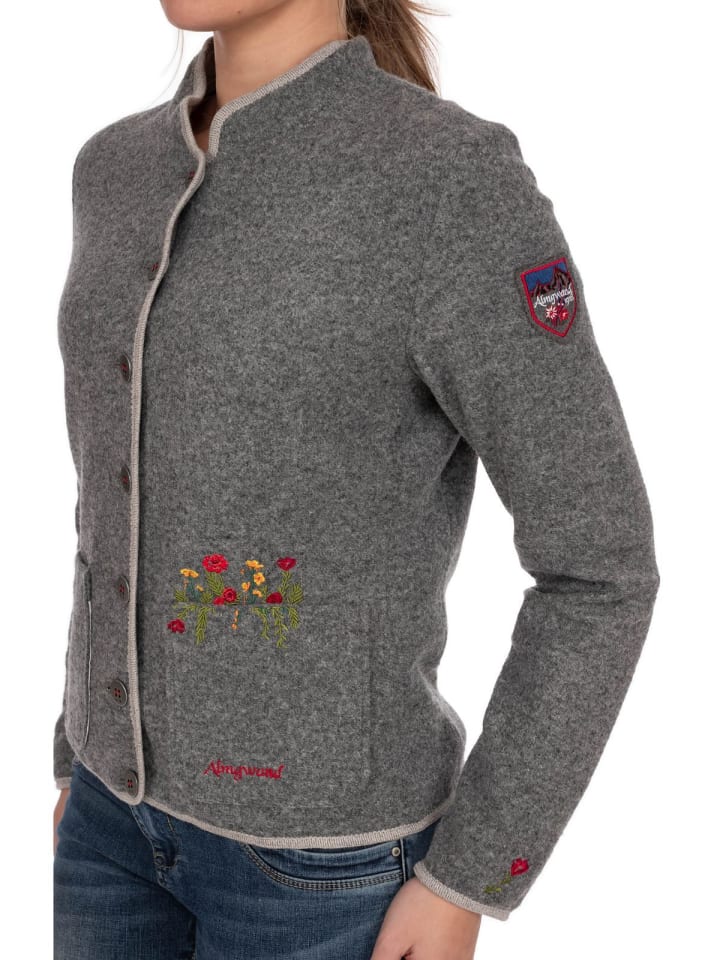 Almgwand Jacke JOCHKOEPFL in grau günstig kaufen