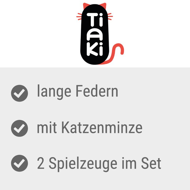 TIAKI Katzenspielzeug-Set Ball & Stern zu TOP-Preisen | bitiba %