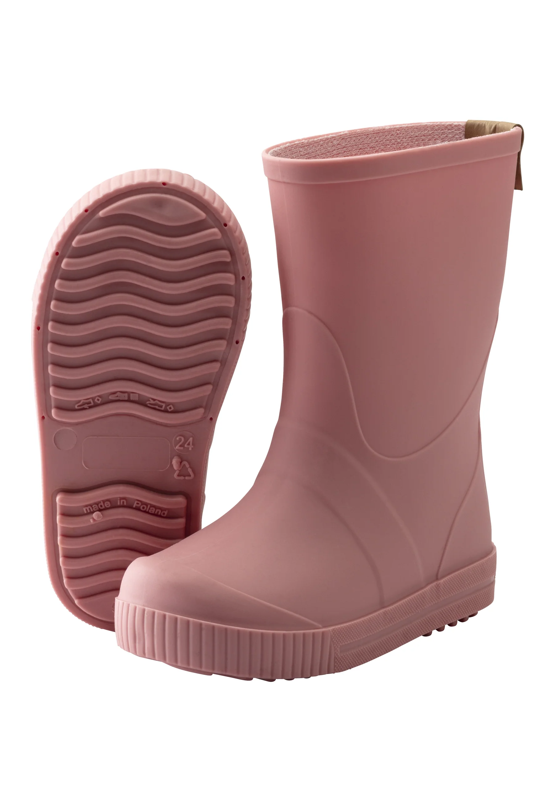Gummistiefel in versch. Unifarben mit Logo