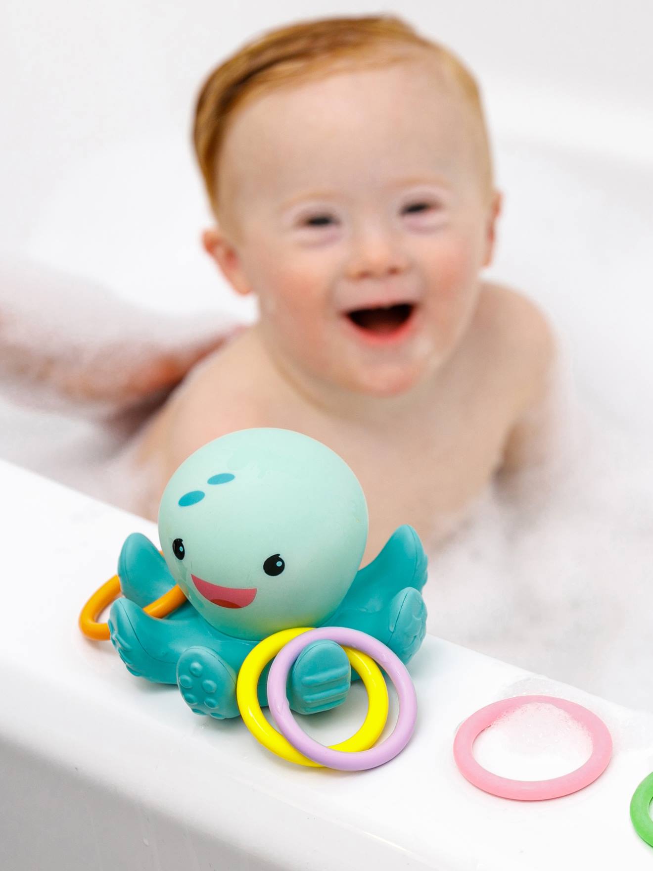 Infantino Baby Badewannen-Leuchtkrake INFANTINO - mehrfarbig