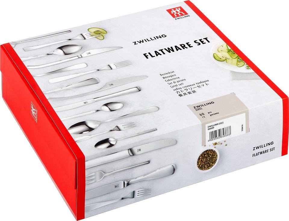 Zwilling 60-tlg Besteckset King Matt