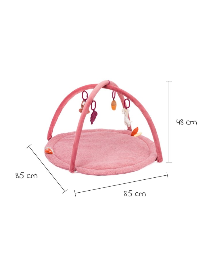 fillikid Spielbogen Tierfreunde mit 4 abnehmbaren in rosa günstig kaufen onesize