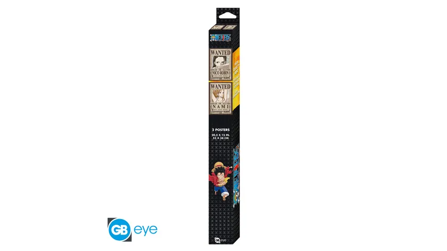 ONE PIECE - Set 2 Posters Chibi 52x38 - Nami & Robin