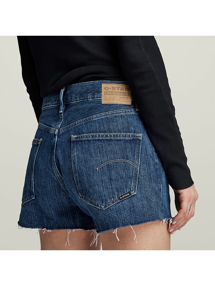 G-Star Jeans-Shorts in Dunkelblau günstig kaufen