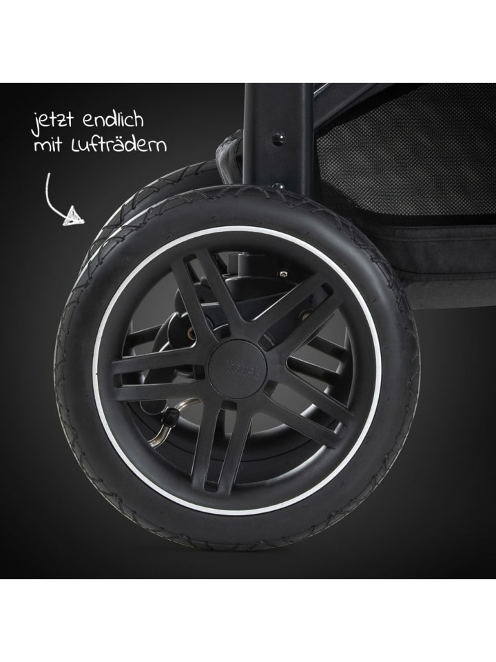 Hauck Buggy Rapid 4D AIR (bis 25 kg) - mit Luftreifen, in schwarz günstig kaufen onesize