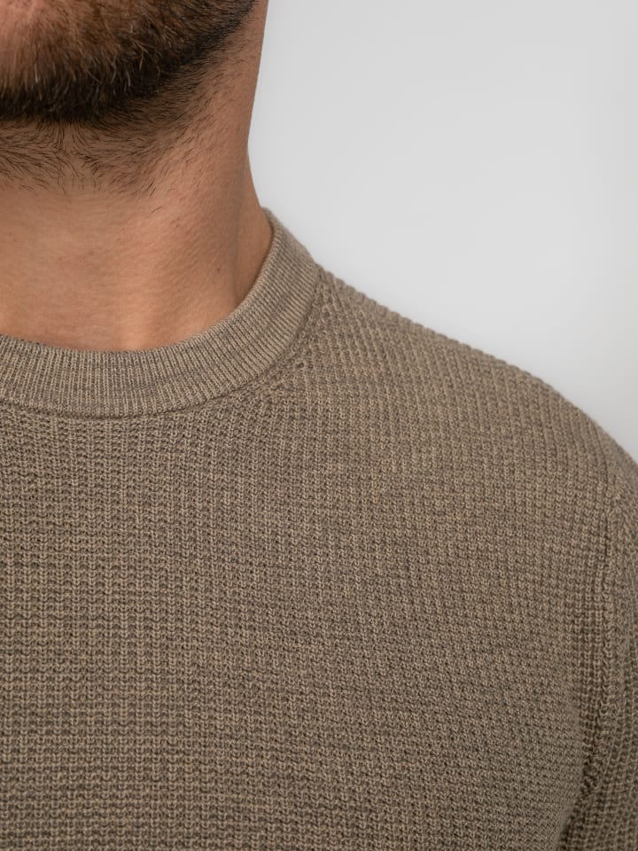 Petrol Industries Pullover in Beige günstig kaufen