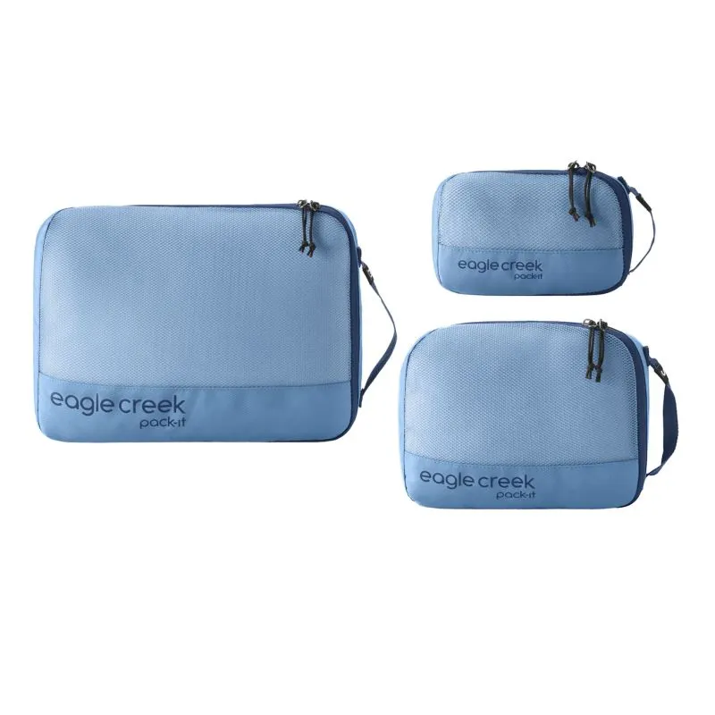 Eagle Creek Pack-It Reveal Packwürfel-Set - Blue dawn