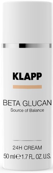 KLAPP Skin Care Science Beta Glucan 24h Cream Gesichtscreme