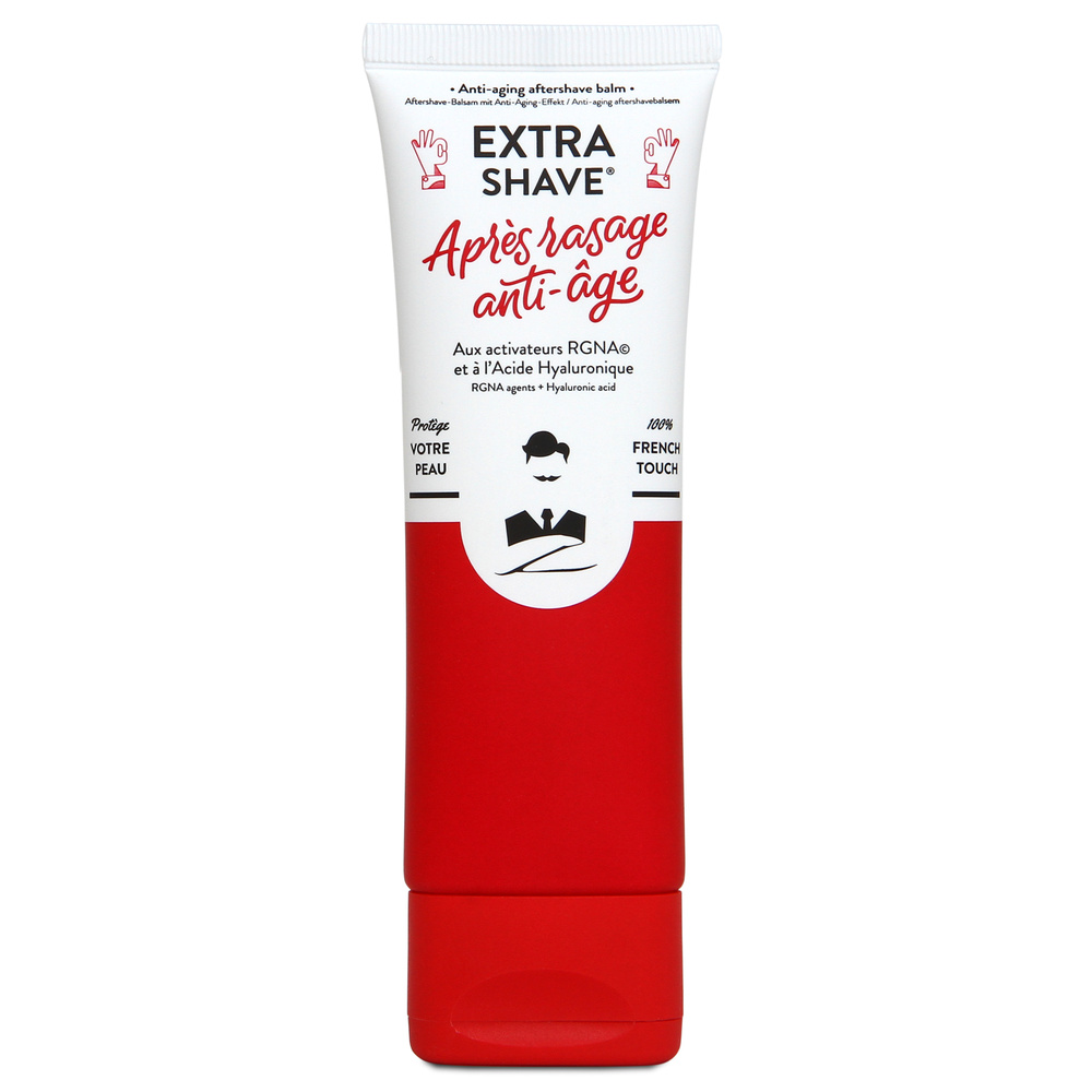 Monsieur Barbier Après-rasage Anti-Âge Homme - Extra Shave Baume Après-Rasage Anti-âge Cicatrisantpour Hommes