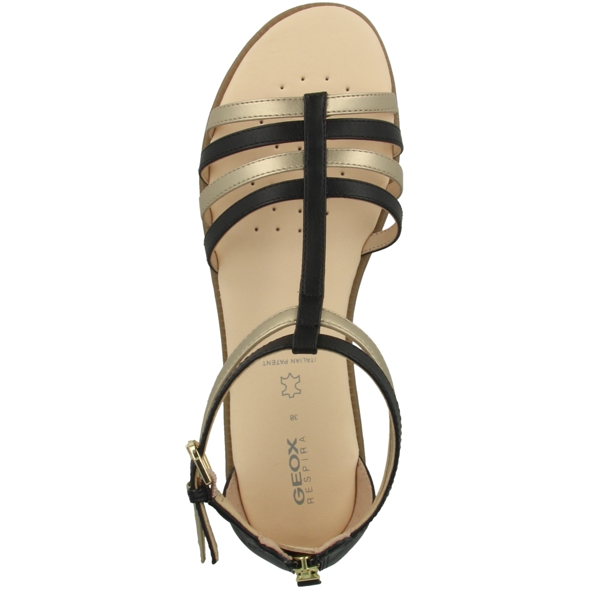 Geox J S. Karly G. D Sandale schwarz