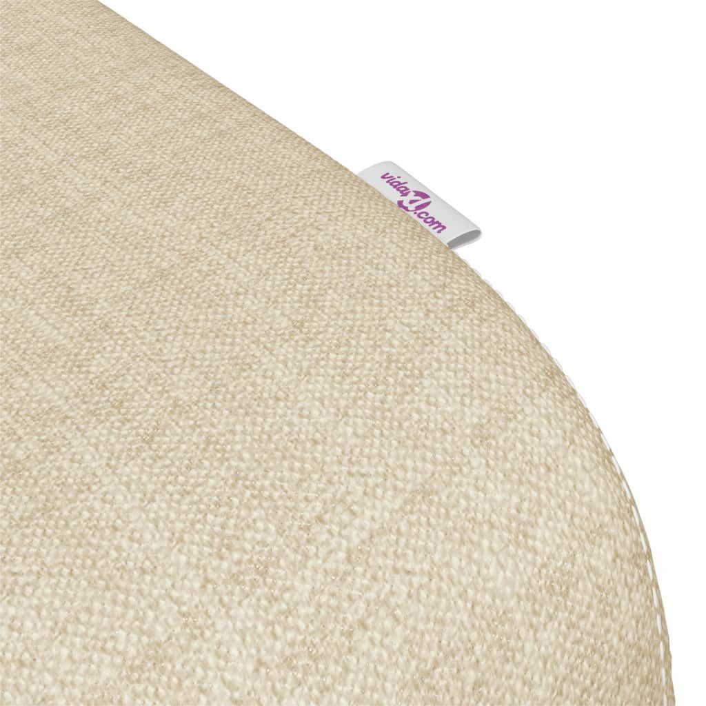 vidaXL Schaukelstuhl Kniestuhl Creme 48x71x51 cm Birkensperrholz (1 St)