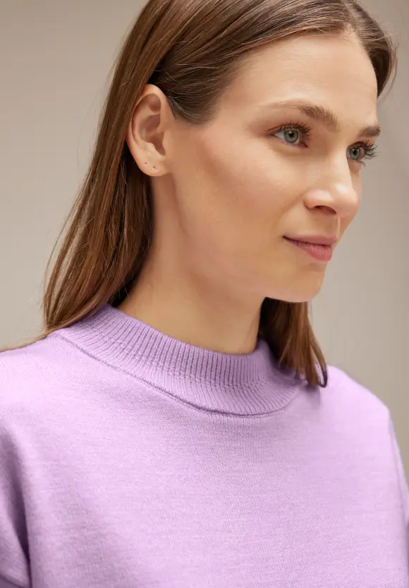 Street One Stehkragen Pullover