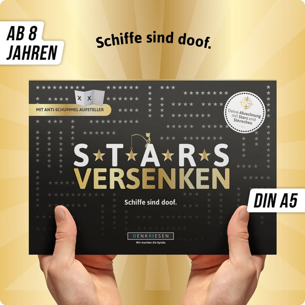 STARS VERSENKEN - Reisespiel