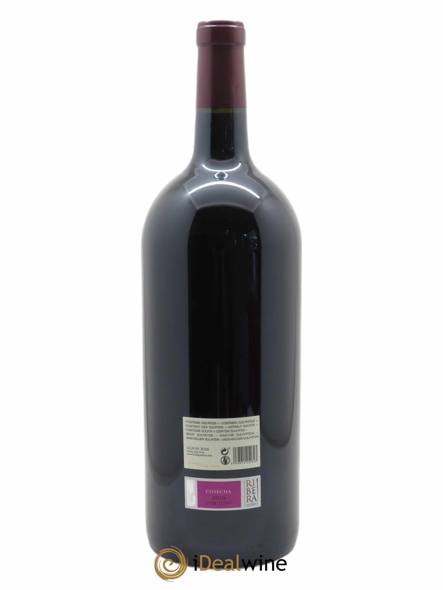 Ribera Del Duero DO Vega Sicilia Alion Famille Alvarez  2016 - Lot de 1 Double-magnum