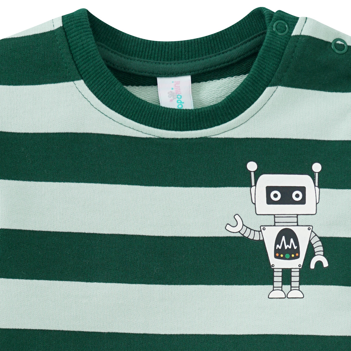 Baby Sweatshirt mit Blockstreifen