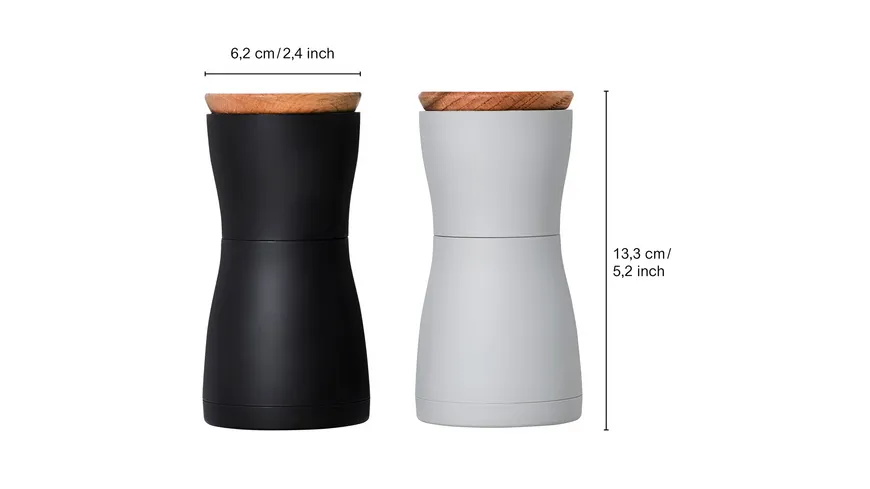 AdHoc Pfeffer- und Salzmühle Set Twin