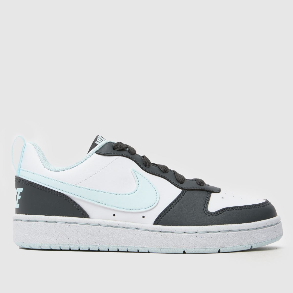 Nike grå multicourt Borough låga ungdomsskor
