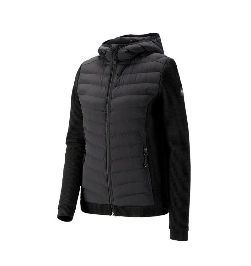Hybrid Kapuzenstrickjacke e.s.motion ten, Damen