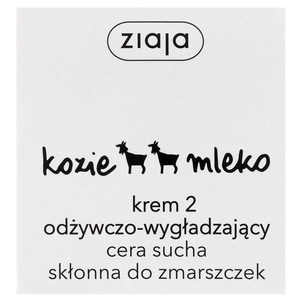 Ziaja krema od kozjeg mlijeka 2 hranjiva i zaglađujuća za suhu kožu