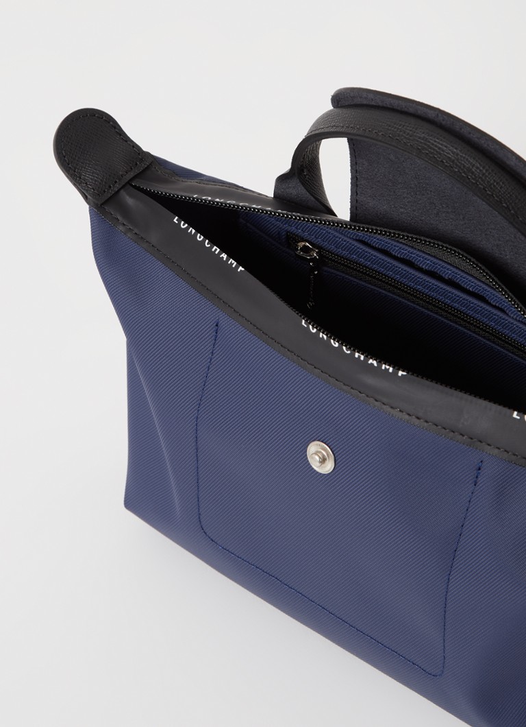 Geantă Longchamp Le Pliage Energy din pânză cu detalii din piele