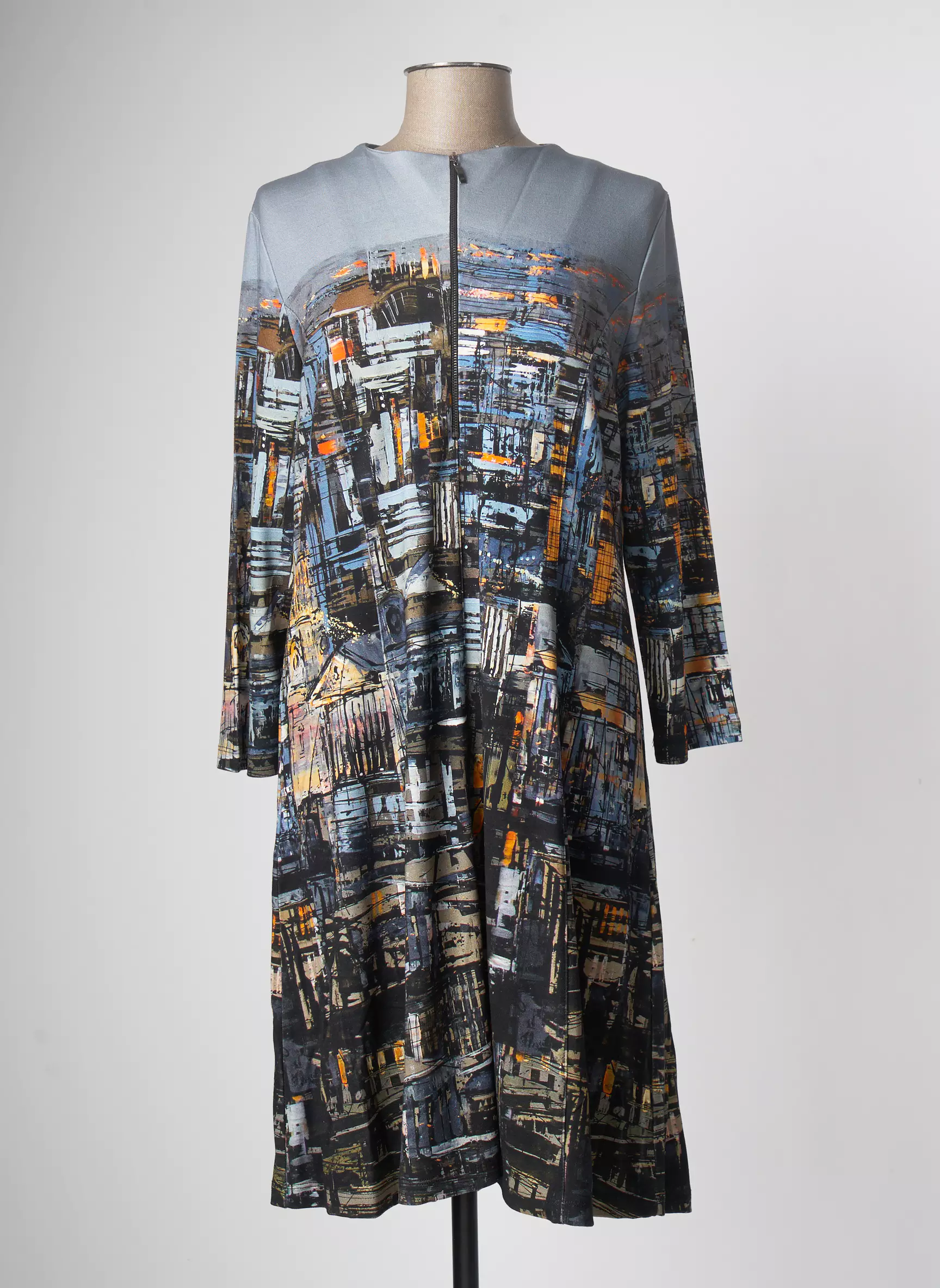 Dolcezza Robes Mi Longues Femme couleur bleu
