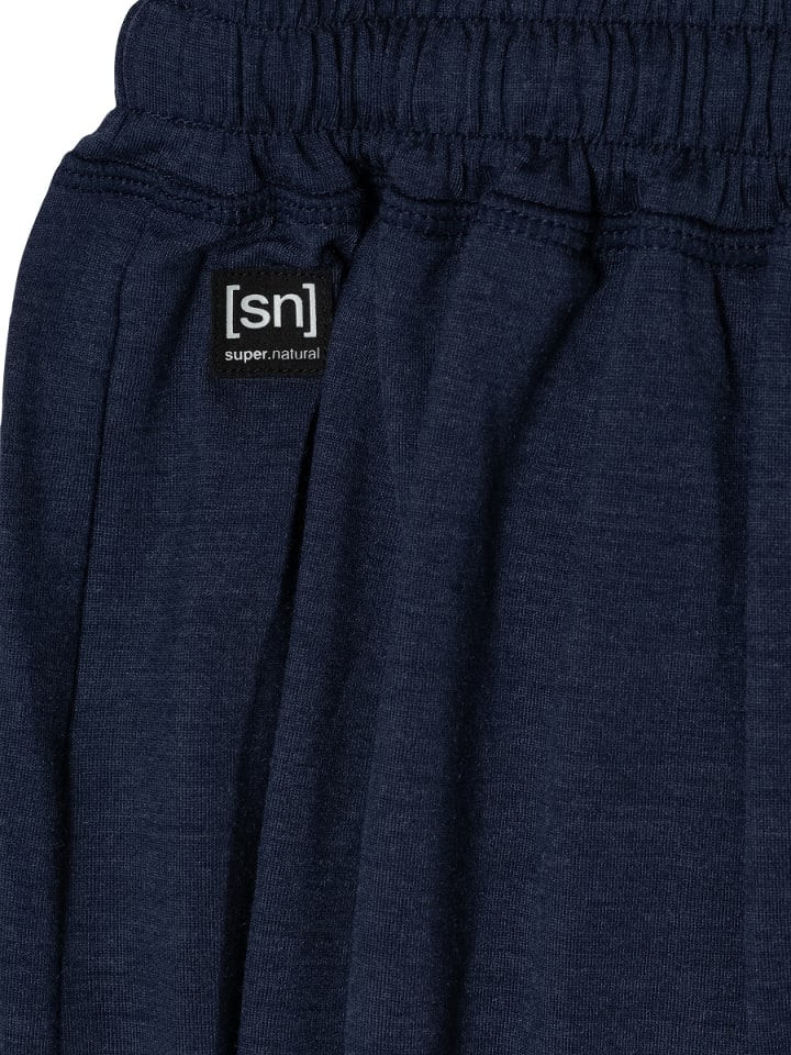 super.natural Merino Rock W LONG SKIRT in dunkelblau günstig kaufen XS