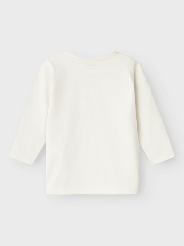 name it Jungen Longsleeve bedruckt in Weiß günstig kaufen