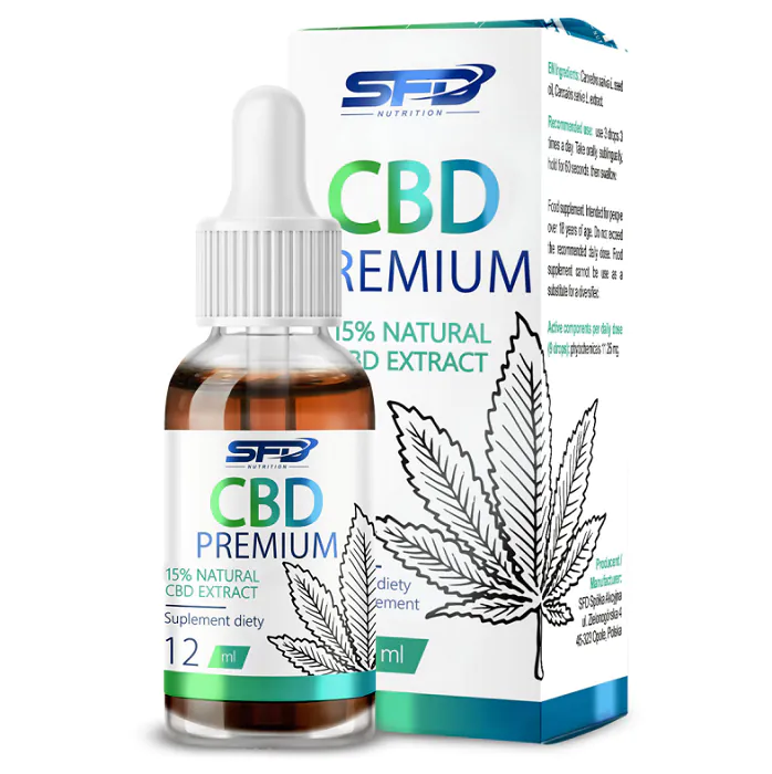 SFD CBD Premium 15%, Υγρό