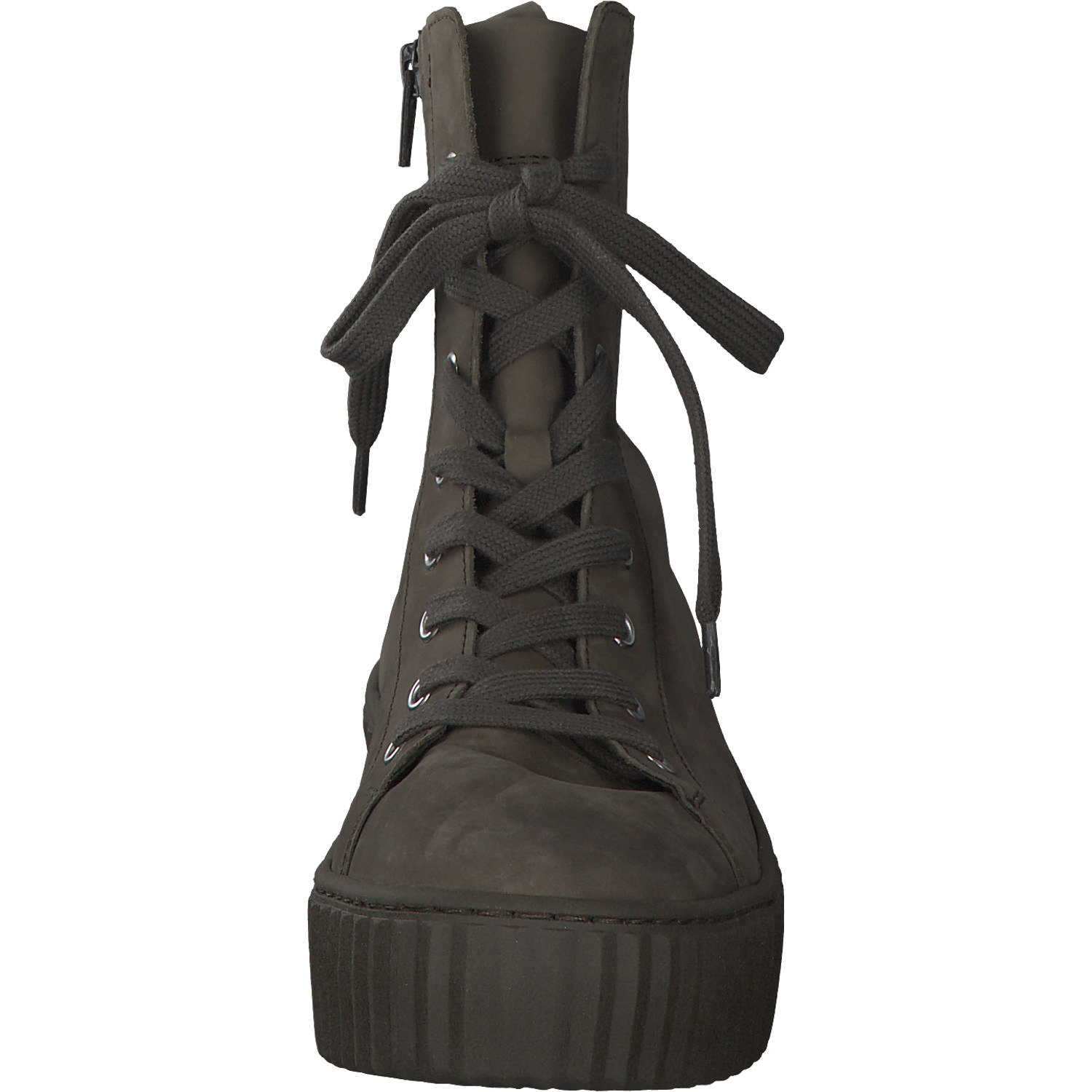 Gabor 93.711, Schnürstiefeletten, Damen, Oliv