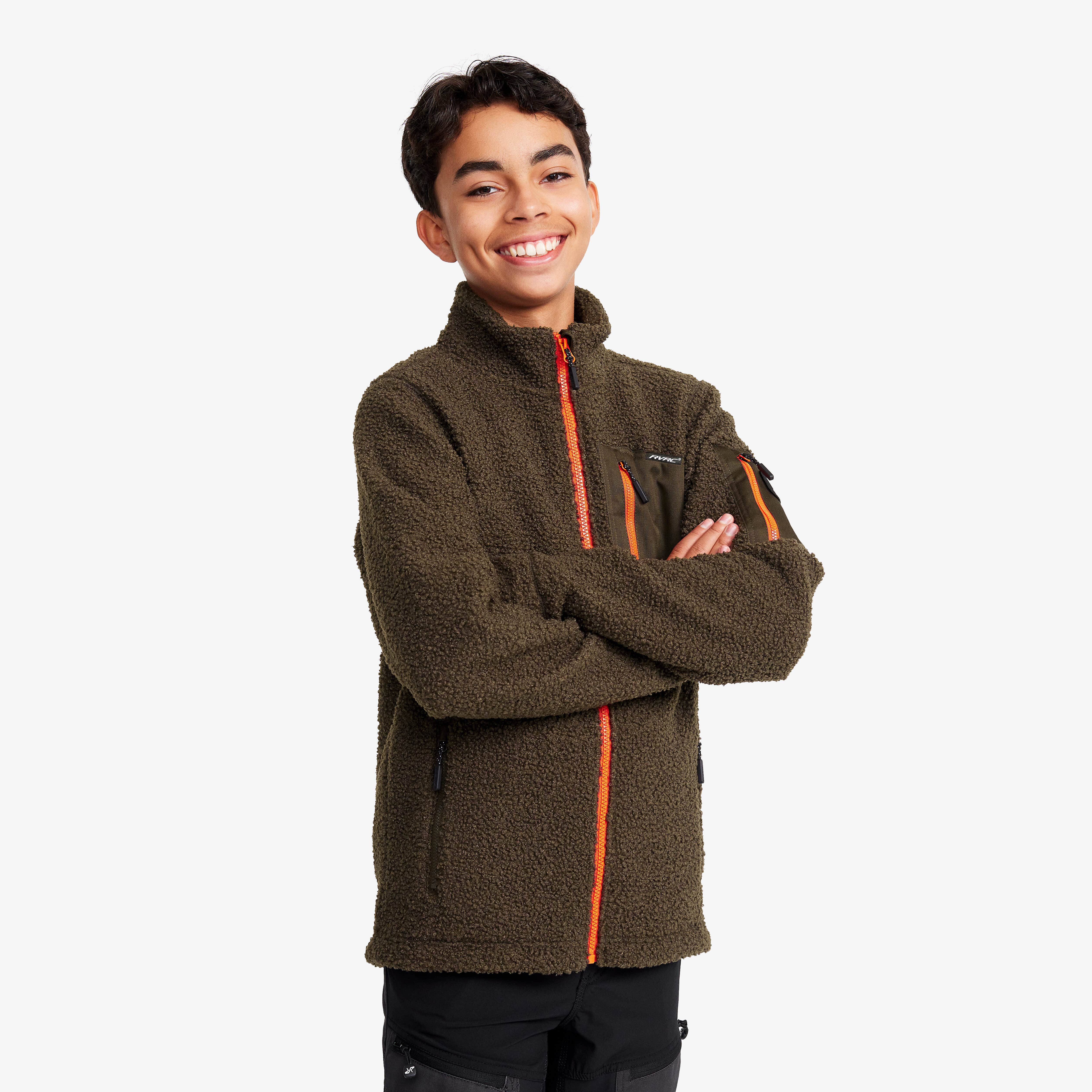 Bigfoot Pile Fleece Teens Mud