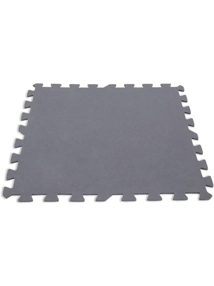 Intex Bodenschutz-Matte (Puzzle) 8 Stück, 1,9m² in grau günstig kaufen onesize