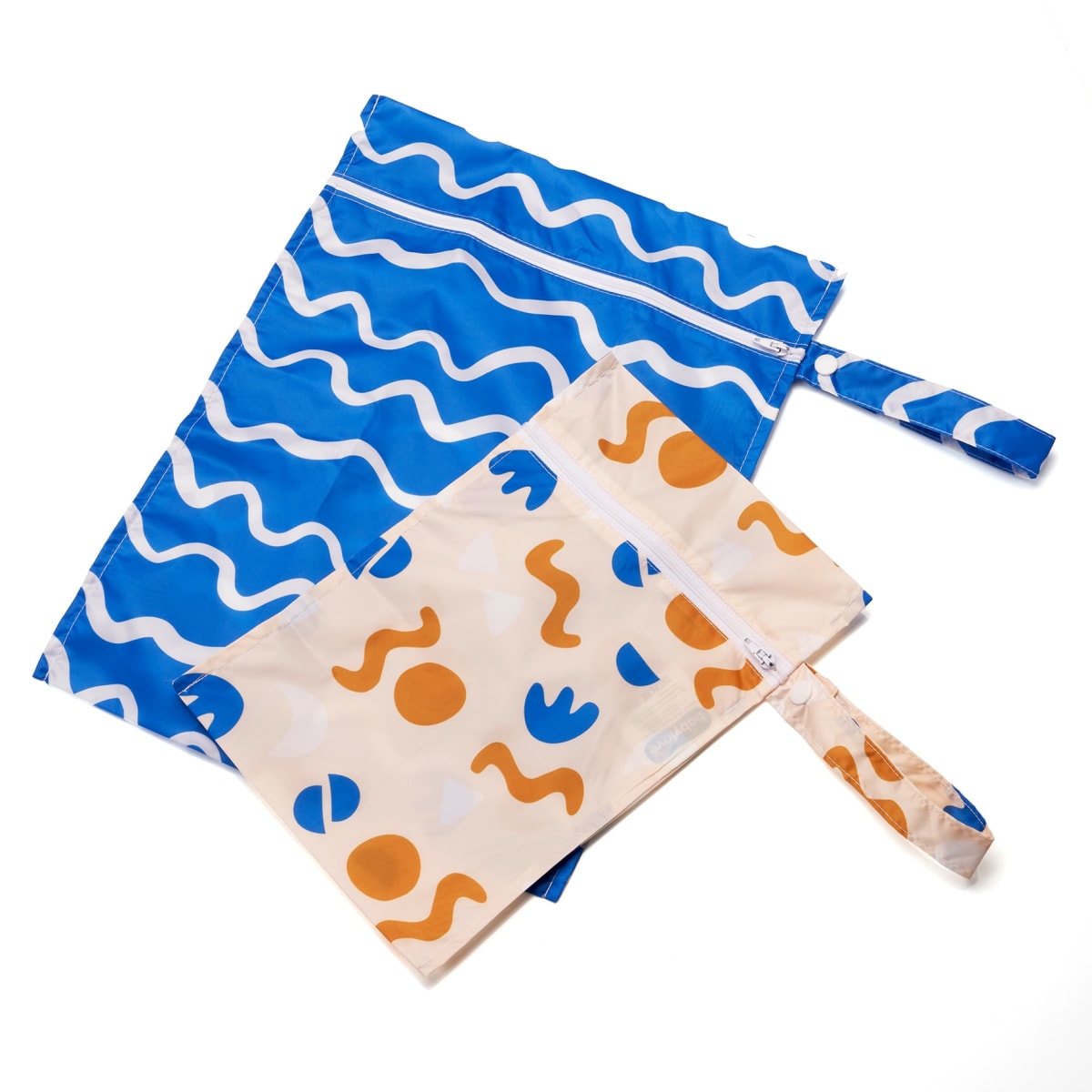 Nasstaschen-Set blau, 2 St